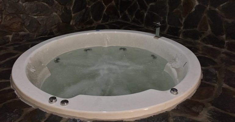 Cabaña jaccuzi